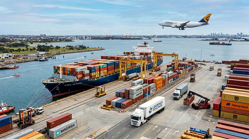 Logistics and freight operations at Port of Mombasa